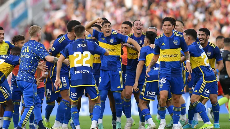 Boca viene de ganarle a River en los cuartos de final. (Getty Images)