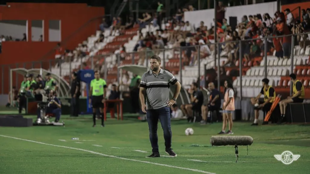 Ariel Galeano palpitó el partido contra River. (Foto: Prensa Libertad).