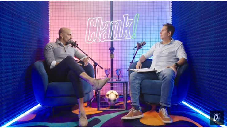 Juan Sebastián Verón, invitado en Clank!