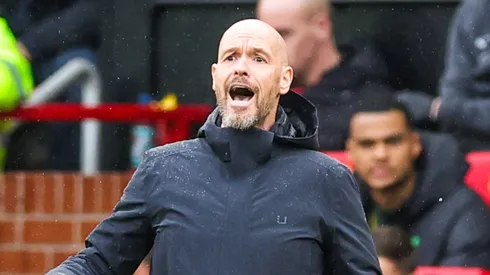 Erik ten Hag, entrenador del Manchester United, en la cuerda floja