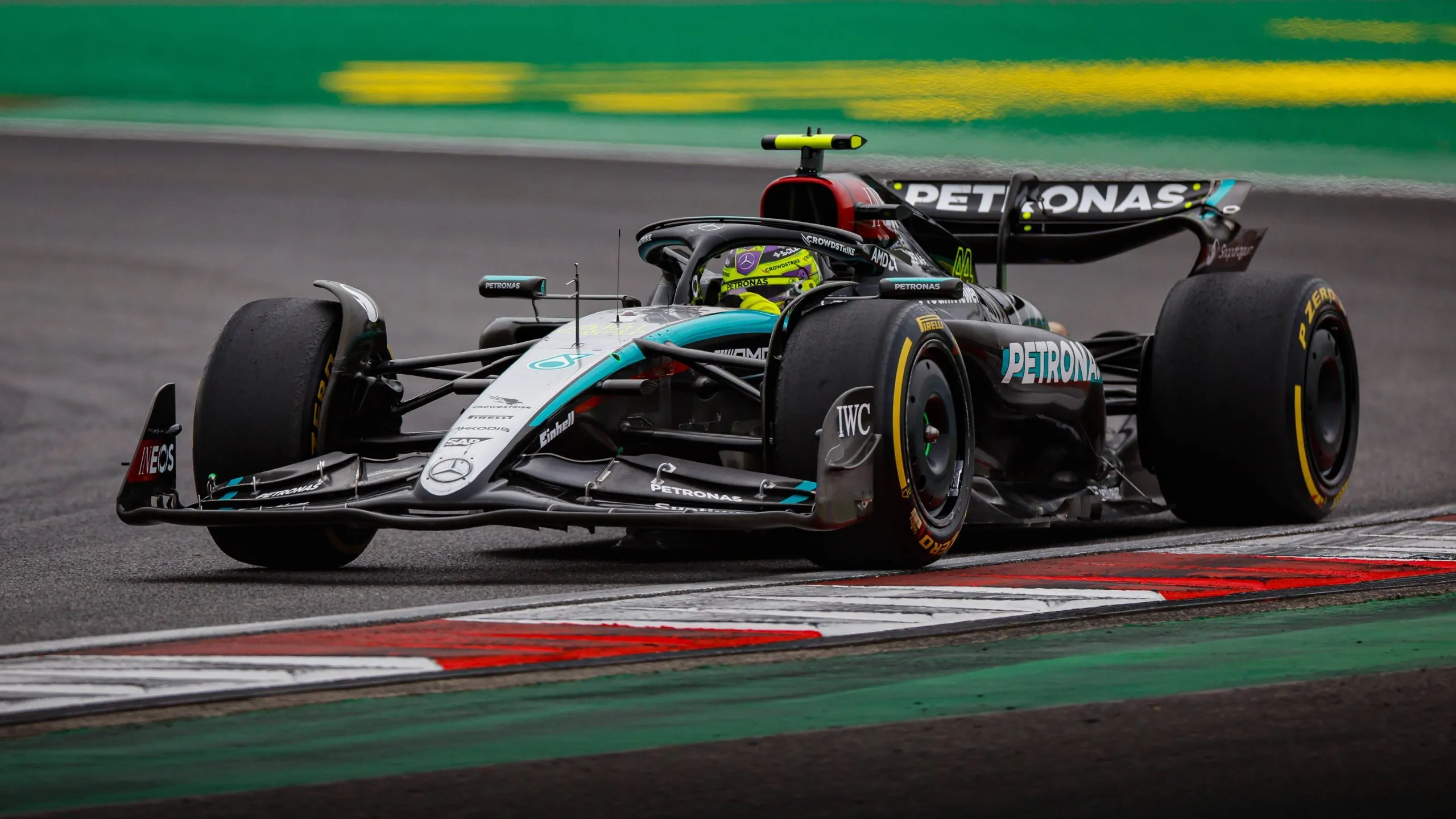 Hamilton en China. (Foto: IMAGO).