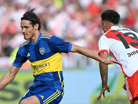 Video: el relato viral en italiano del gol de Cavani a River