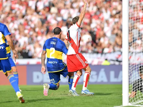 La nueva foto viral sobre la jugada más polémica del Superclásico