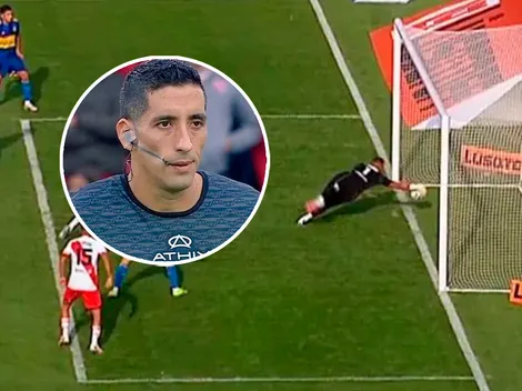 La explicación que dio el cuerpo arbitral del Superclásico sobre el gol anulado a River contra Boca