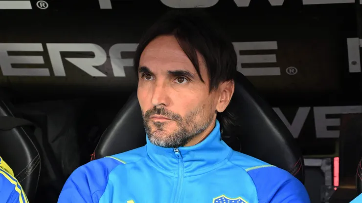 Diego Martínez, DT de Boca.