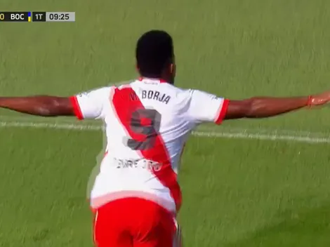 VIDEO | Borja redondeó un golazo para abrir el Superclásico