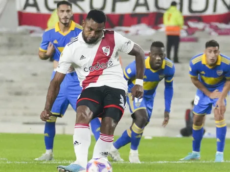 Borja y los Superclásicos: nunca titular, definió uno, no entró en otro y llegó tocado a dos