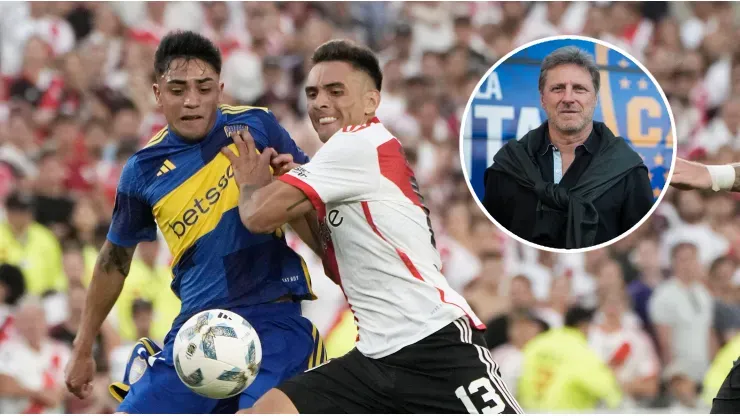 Quique Hrabina palpitó el Superclásico.