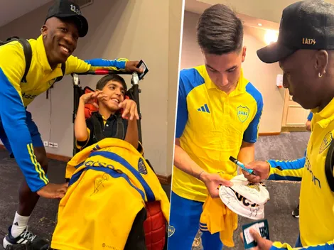 La promesa que hizo Luis Advíncula a un niño hincha de Boca a horas del Superclásico