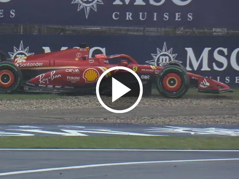 Video: El accidente de Charles Leclerc en China