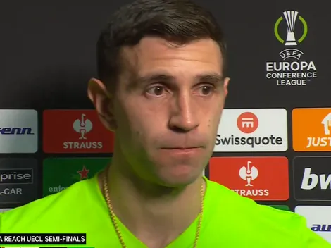 El consejo de un periodista al Dibu Martínez tras eliminar al Lille: "Trata de irte sano y salvo de Francia"