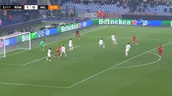 El argentino marcó un golazo para la Roma.