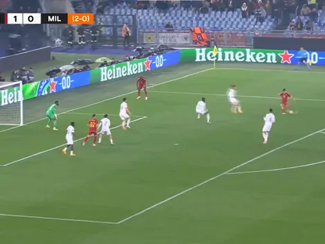El golazo de Paulo Dybala para la Roma ante el Milan por Europa League