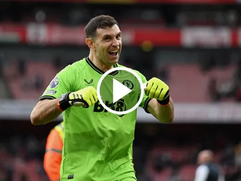 El provocador gesto de Dibu Martínez ante los franceses tras haber atajado un penal