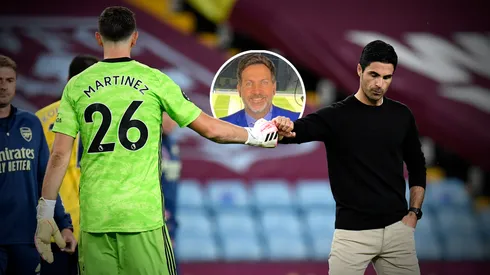 Mikel Arteta dejó ir a Dibu Martínez