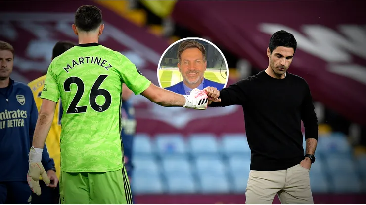 Mikel Arteta dejó ir a Dibu Martínez