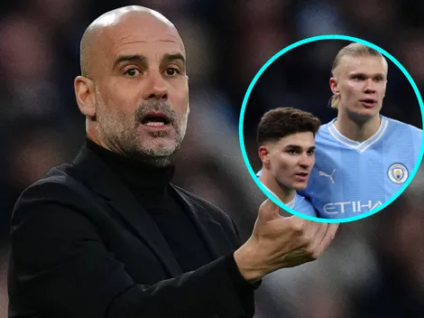 La confesión de Guardiola sobre el cambio de Haaland que debate el futuro de Julián Álvarez