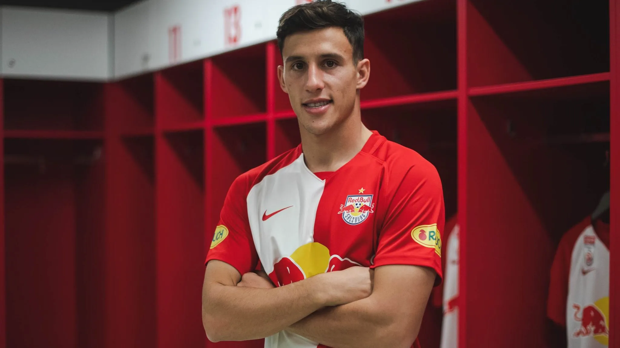 Nicolás Capaldo, jugador del Salzbugo desde mediados del 2021.