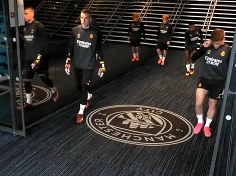 El gesto de los jugadores del Real Madrid al ver el escudo del Manchester City que se hizo viral