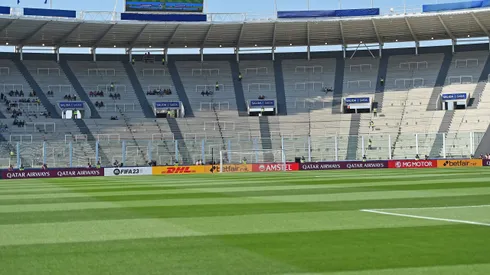 El Estadio Mario Alberto Kempes y su campo de juego.