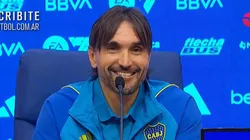 Martínez, el DT de Boca.