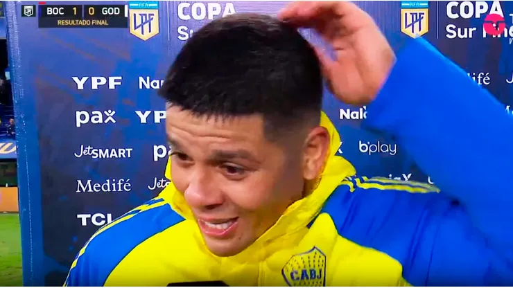 Rojo se enteró en vivo que hay Superclásico en cuartos