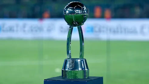 El trofeo de la Copa de la Liga Profesional.