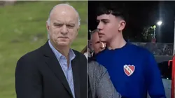 Néstor Grindetti vivió un incómodo momento tras el empate del Rojo.