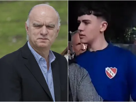 VIDEO | La furia de un hincha de Independiente contra Grindetti: “Poné la cara”