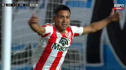 La celebración de Damián Puebla.