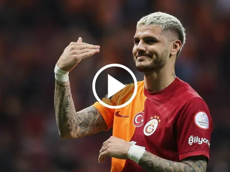 VIDEO | El gol de Icardi para que Galatasaray sea puntero