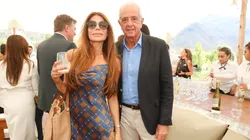 Rodolfo D'Onofrio con Zulemita Menem.