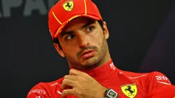 Carlos Sainz, piloto de Ferrari.