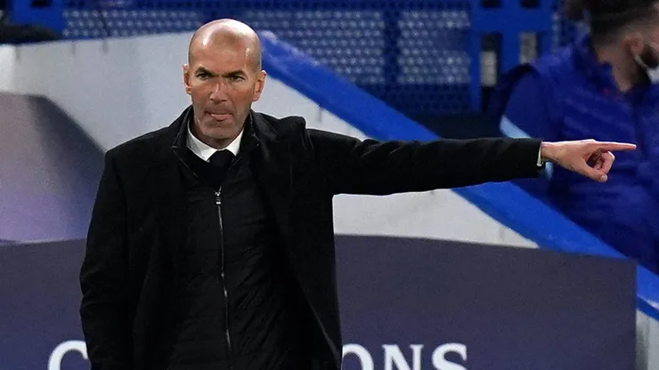 Zinedine Zidane en Real Madrid.
