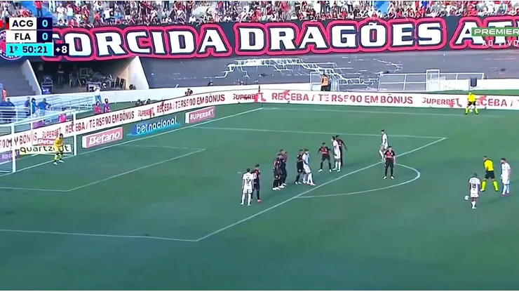 El uruguayo abrió la cuenta para Flamengo.