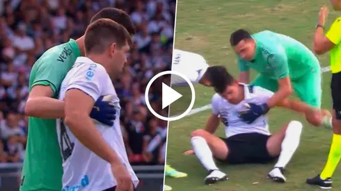 Walter Kannemann no pudo continuar en cancha.