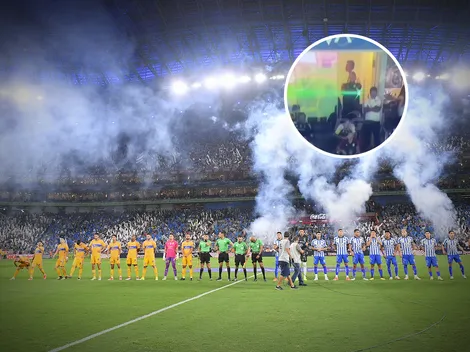 Un láser provocó una pelea entre Esteban Andrada y Nahuel Guzmán en un clásico de México: "Cagón"