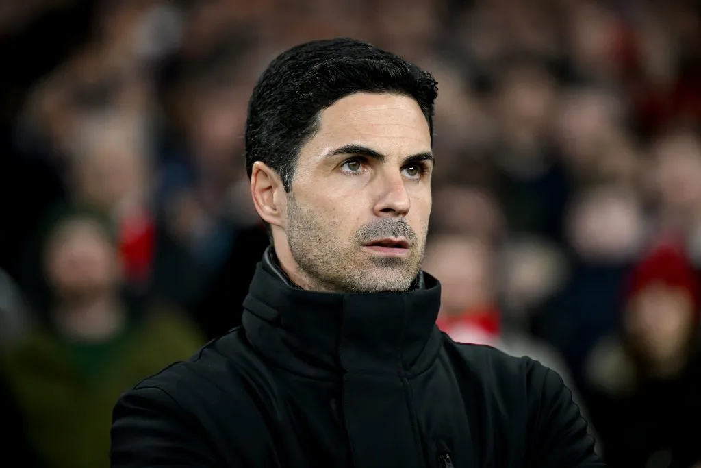 Mikel Arteta, el DT de Arsenal. (Foto: Getty)