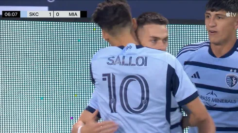 VIDEO | El insólito error del Chelo Weigandt que provocó el gol de Kansas ante Inter Miami