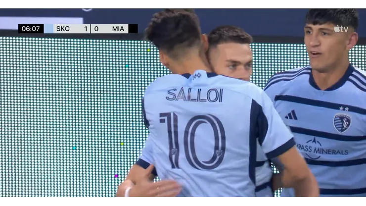 VIDEO | El insólito error del Chelo Weigandt que provocó el gol de Kansas ante Inter Miami