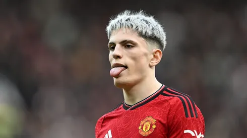 Garnacho contra Ten Hag.