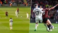 Garnacho y un error que provocó un gol en contra para Manchester United.