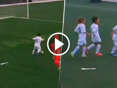 VIDEO| "Está en los genes": Mateo Messi enloqueció a todos con sus 5 goles para la Sub 9 de Inter Miami