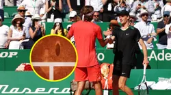 El error de la jueza en un saque de Tsitsipás complicó a Sinner.