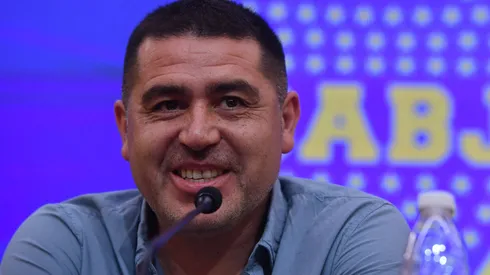 Juan Román Riquelme, presidente de Boca Juniors.