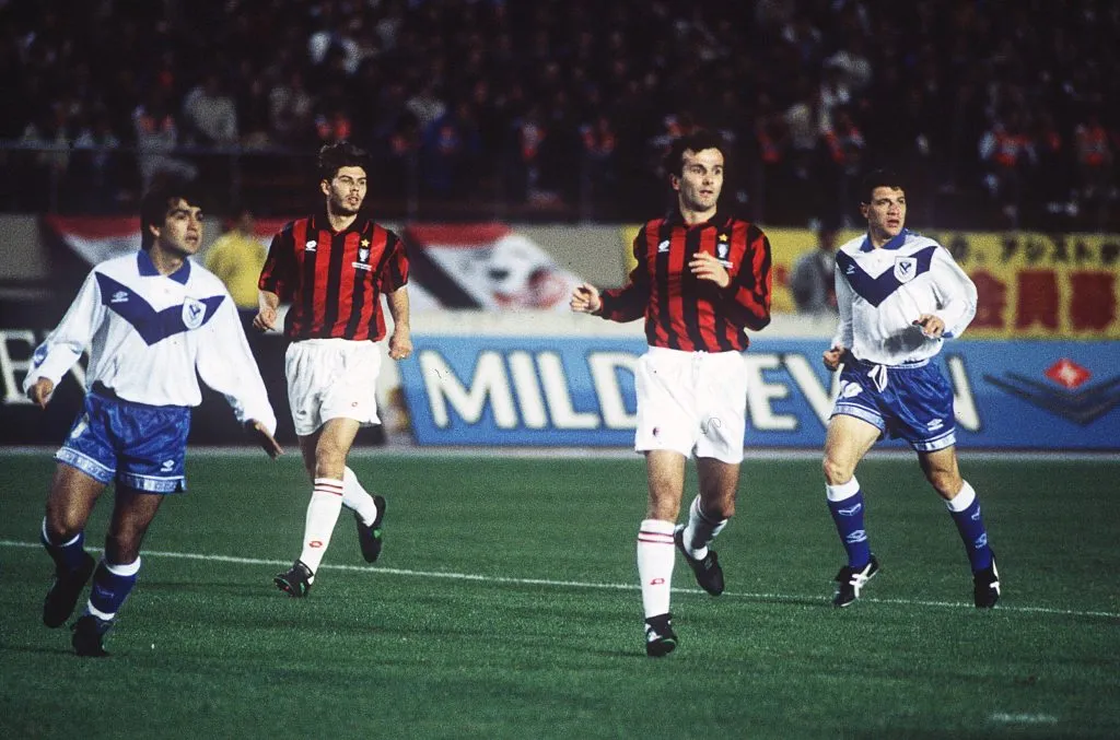 Vélez y Milan disputaron la Intercontinental 94. (Foto: IMAGO).