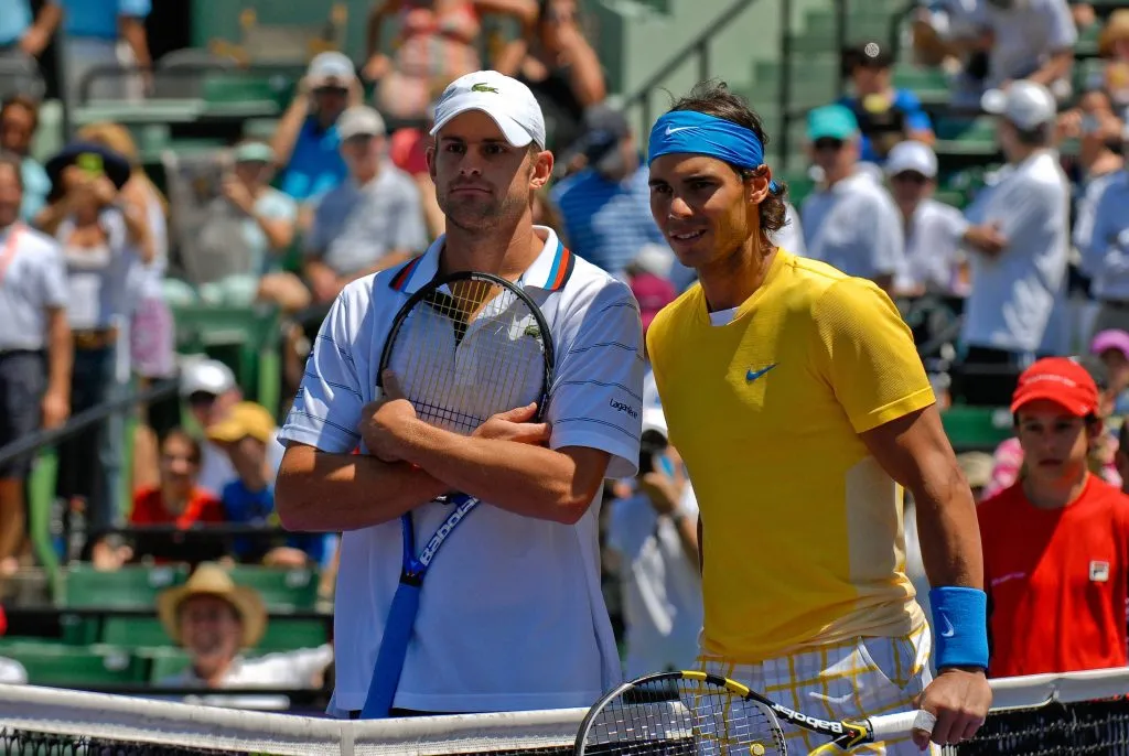 Roddyck y Nadal en 2010. (Foto: IMAGO).