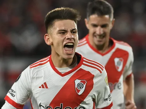 El suplente de River que fue clave para el gol del Diablito Echeverri: "Él me dijo que patee"