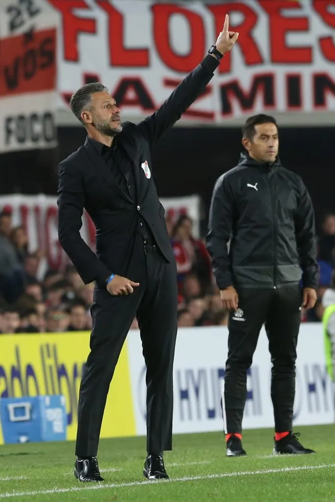 Demichelis habló tras el triunfo ante Nacional. (Foto: River).