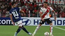 River, en su victoria ante Nacional de Uruguay (Getty Images).